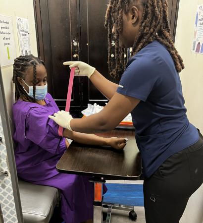 Treatment Area Change room